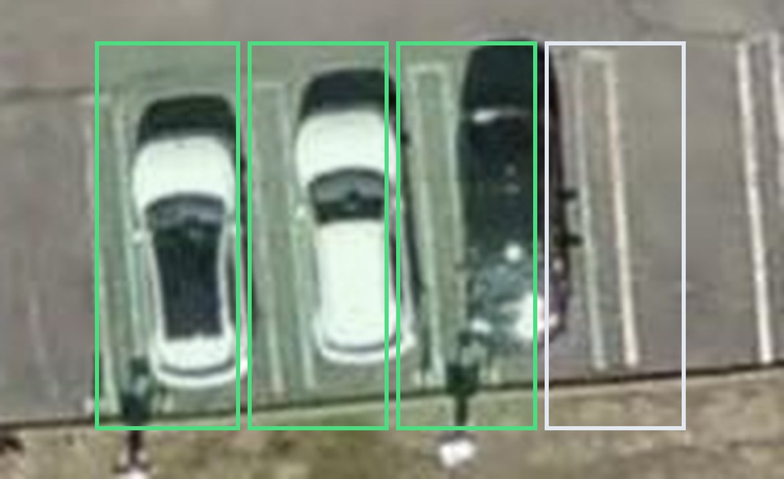 Clement's Market charging bays, aerial survey of 2026-03